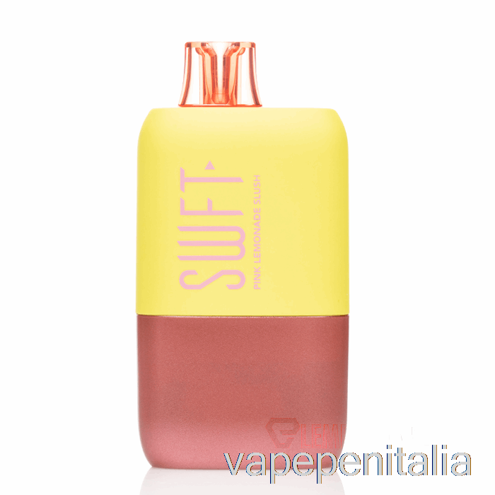 Vape In Italia Swft Icon 7500 Smart Display Granita Usa E Getta Di Limonata Rosa
